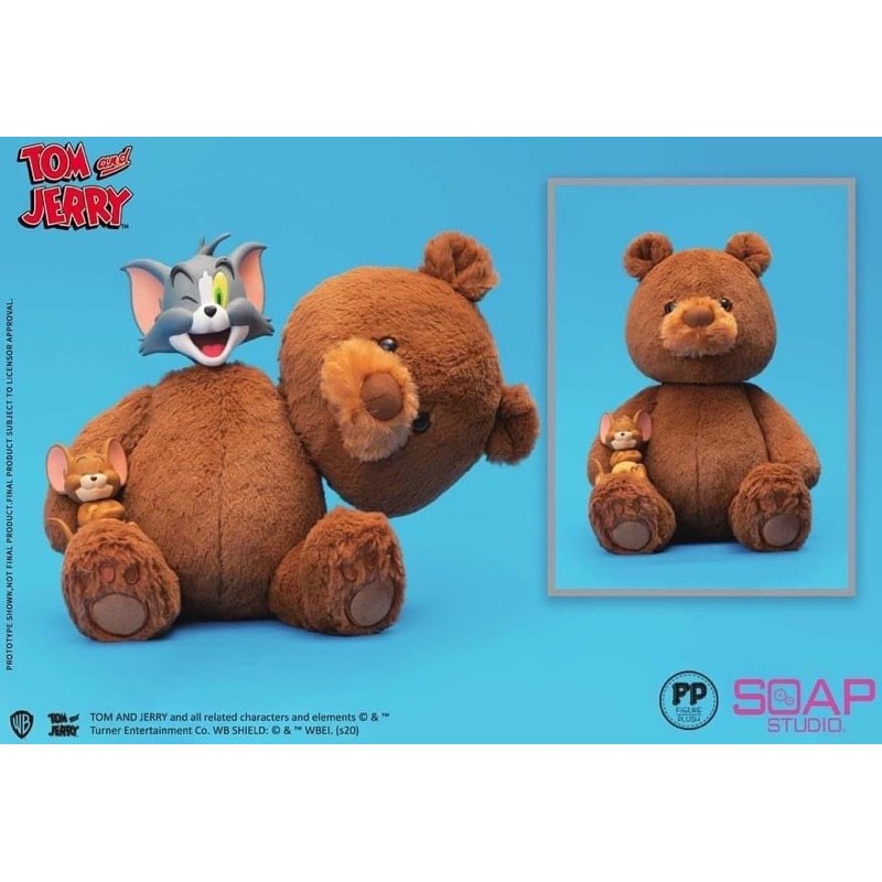 tom and jerry plush teddy bear
