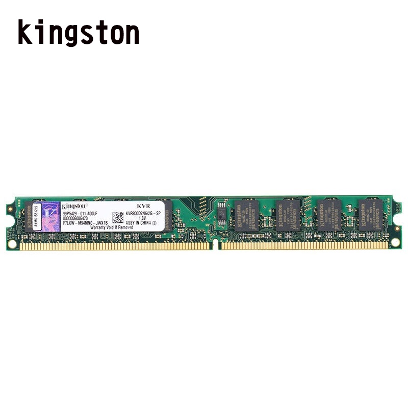 Kingston RAM หน่วยความจําเดสก์ท็อป DDR3 4GB 2GB DDR2 2GB PC3 PC2 1600 1333 800 MHz DIMM RAM