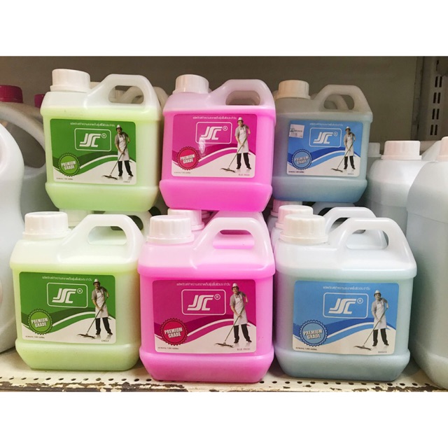 น้ำยาดันฝุ่น 1ลิตร ทำความสะอาดเก็บฝุ่นพื้นผิว ( มีกลิ่นหอมอ่อน ) JSC Mop Dressing