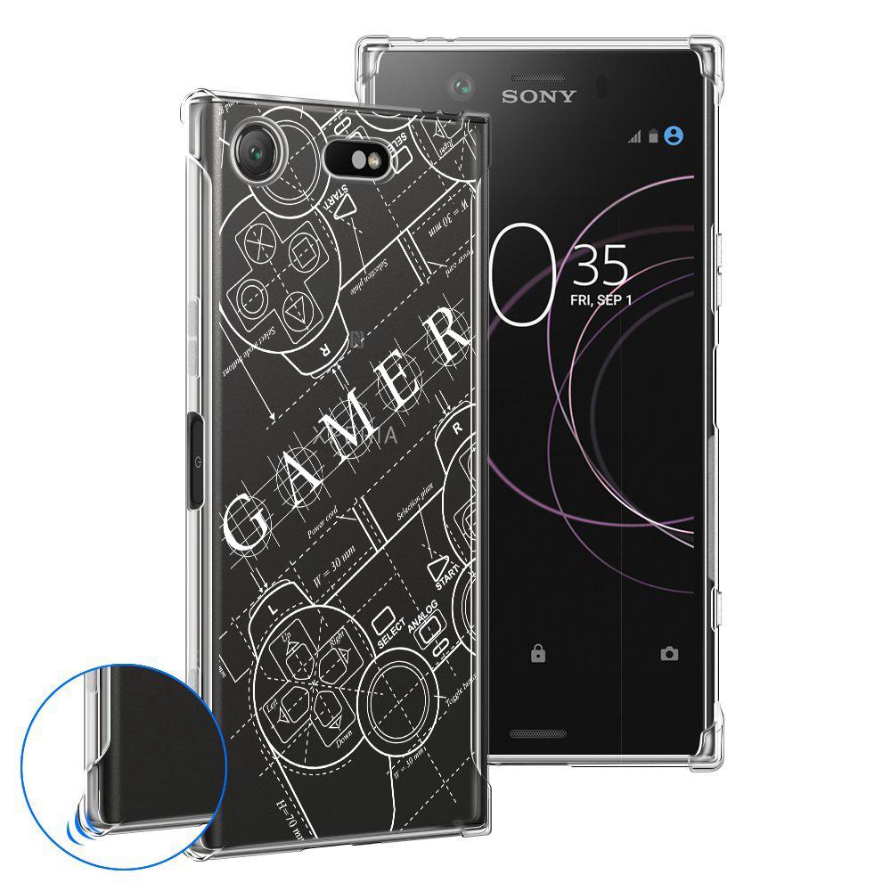 เคส สำหรับ Sony Xperia XZ1 Anti-Shock Protection TPU Case [Gamer illustration]