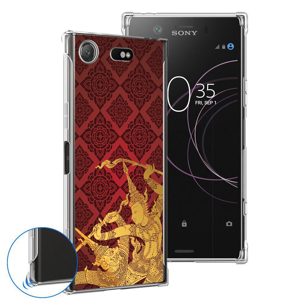 เคส สำหรับ Sony Xperia XZ1 Culture Series 3D Anti-Shock Protection TPU Case [CT001]