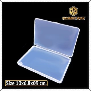 กล่องพลาสติก ขนาด 100x68x9 mm. (ขนาดช่องใส่ของ 94x63xสูง6 mm.) สำหรับใส่สิ่งของขนาดเล็ก อื่นๆ