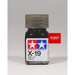 สีสูตรอีนาเมล TAMIYA X-19 Smoke (10 Ml)