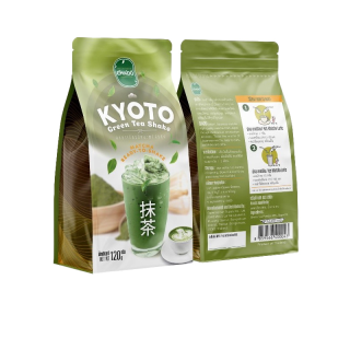 KYOTO Green Tea Shake เกียวโต กรีนที เชค ผงชาเขียว พร้อมชง ขนาด 120 กรัม