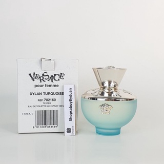 น้ำหอมแท้ Versace Dylan Turquoise Eau De Toilette 100ml กล่องเทสเตอร์