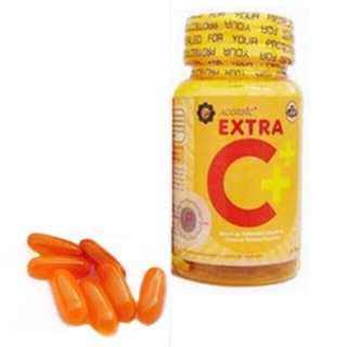 Acorbic EXTRA C+ 30 Softgels เอ็กซ์ตร้า ซี วิตามินซี (ซอฟเจล 30 เม็ด)