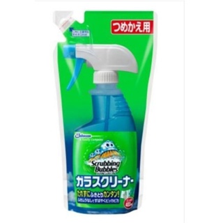 refill ถุงเติม Scrubbing Bubbles Glass Cleaner Refill 400ml.น้ำยาเช็ดกระจก ชนิดเติม