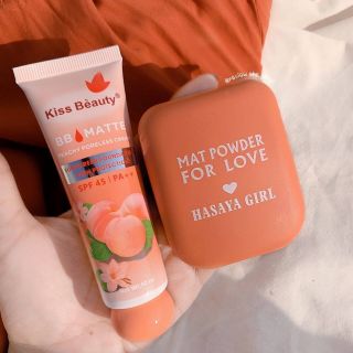 แป้งพีท for love + บีบีพีชคิส🍑
จับคู่หน้าเป้ะ ปังจ้า กับบีบีปกปิด กันแดด  กันน้ำคุมมัน คู้นี้ฟินมาจ้า