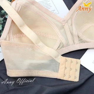 ชุดชั้นใน Anny รุ่นB010_s1 คัพB-C เสื้อใน 3ตะขอ บราไร้โครง ฟองน้ำบางเฉียบ2mm ผ้าด้านข้างเป็นผ้าตะข่ายกว้าง เต็มทรง