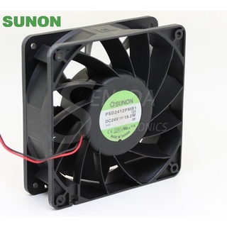 Original For Sunon 120x38mm PSD2412PMB1 120mm 12cm DC 24V 19.5W server inverter axial Cooling Fans