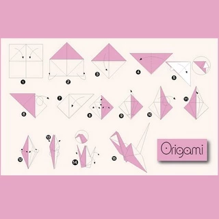 กระดาษพับนก 50สี กระดาษพับ กระดาษพับโอริกามิ กระดาษโอริกามิ Origami Paper โอริกามิ