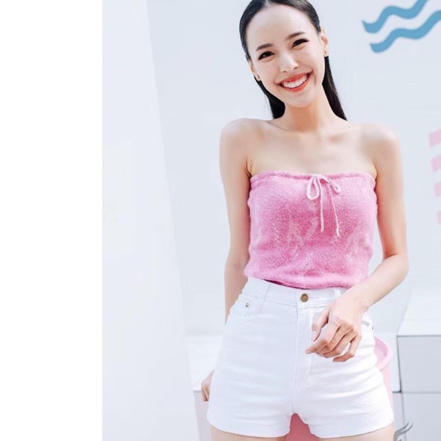 ยีนส์ขาสั้นรุ่นรียบ ผ้ายืด 4 สี ไซส์ S-6XL กางเกงยีนส์ผู้หญิง ขาสั้น เอวสูง ทรงเบสิค แบบเรียบ ผ้ายืด กระชับ ราคา ถูกที่สุด ดีลบีเคเค แกลเลอรีภาพที่ 6
