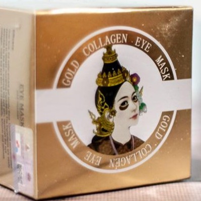 Dusitra GOLD PRINCESS EYE MASK GOLD COLLAGEN แผ่นมาร์คใต้ตา