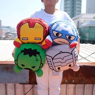 หมอนสอดมือ Ironman ไอรอนแมน Captain America กัปตันอเมริกา Hulk ฮัค Thor ธอร์ 10นิ้ว ไอร่อนแมน เดอะฮัค Avengers อเวนเจอร์