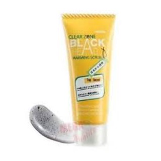 Mistine clear zone black head warming scrub 10g มิสทีน เคลียร์ โซน เเบล็คเฮด วอร์มมิ่ง สครับ