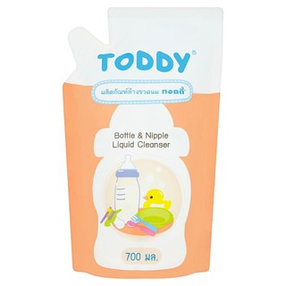 TODDY ทอดดี้ ผลิตภัณฑ์ล้างขวดนม ชนิดเติม 700มล.