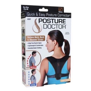 สายรัดหลังซี่โครงตรงPOSTURE DOCTOR