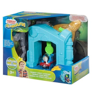 Thomas &amp; Friends™ โทมัส แอนด์ เฟรนด์ Adventures Thomas Robot Launcher Set เซ็ทรถไฟโทมัส  ของเล่นเด็ก FJP67