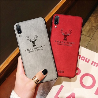 003 เคสมือถือซิลิโคนลายกวางสําหรับ VIVO Y3S Y12A Y72 5G V11i Y72 5G V5 Y55 Y31 2021 Y81i Y85 V9 เคสนิ่ม เคสลาย ส่งจากไทย