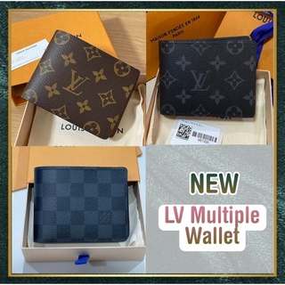 [สอบถาม​ก่อน​กด​ซื้อ​]​​ แท้​ 💯 New Louis Vuitton Multiple Wallet DC21