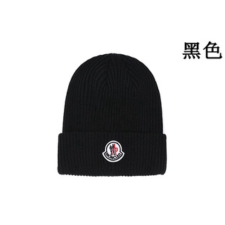 หมวกบีนนี่ถัก ปักลาย Mon-cler Beanies Gorro ให้ความอบอุ่น แฟชั่นสําหรับชาย และหญิง