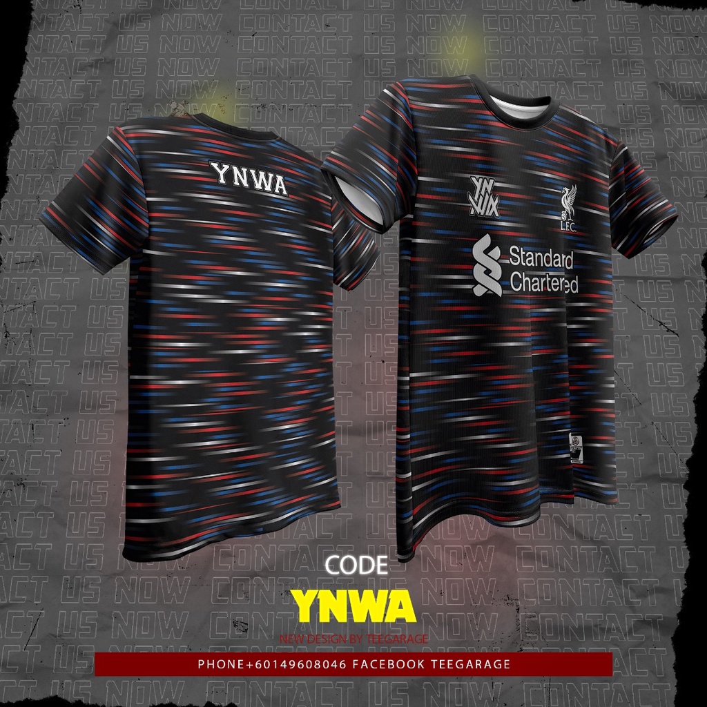 LIVERPOOL YNWA JERSEY SUBLIMATION