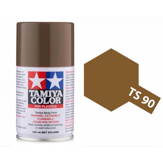 Tamiya Spray Color สีสเปร์ยทามิย่า TS-90 BROWN (JGSDF) 100ML