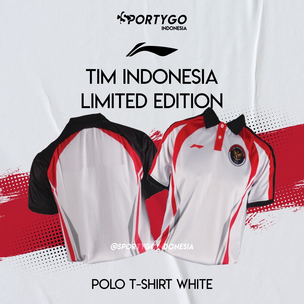 POLO T-SHIRT Jersey Tokyo Olympic TEAM INDONESIA LIMITED EDITION เสื้อยืด JERSEY Olympic