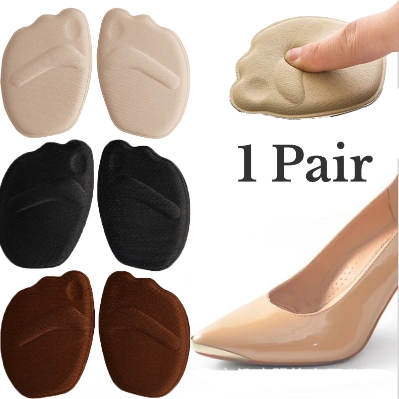 1 คู่ผู้หญิง Forefoot รองเท้า Insoles/สบาย 2D ฟองน้ํานุ่มรองเท้าส้นสูง
