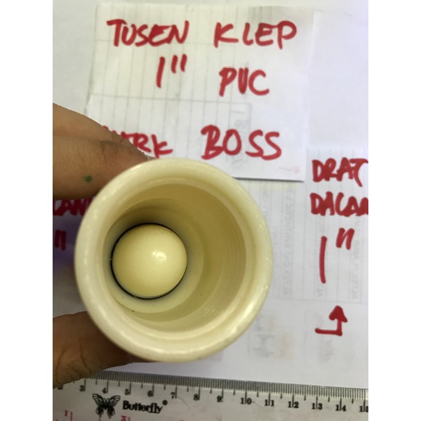 Tusen วาล์วเชื่อมต่อท่อพีวีซี 1 Dim Inch Boss - yuwonoongkowijaya.th ...