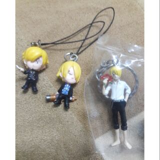 Japan  Anime Manga °One piece Model Cartoon strap, Keyring พวงกุญแจ สายห้อย โมเดล ฟิก ซันจิ วันพีช การ์ตูน ญี่ปุ่น มังงะ