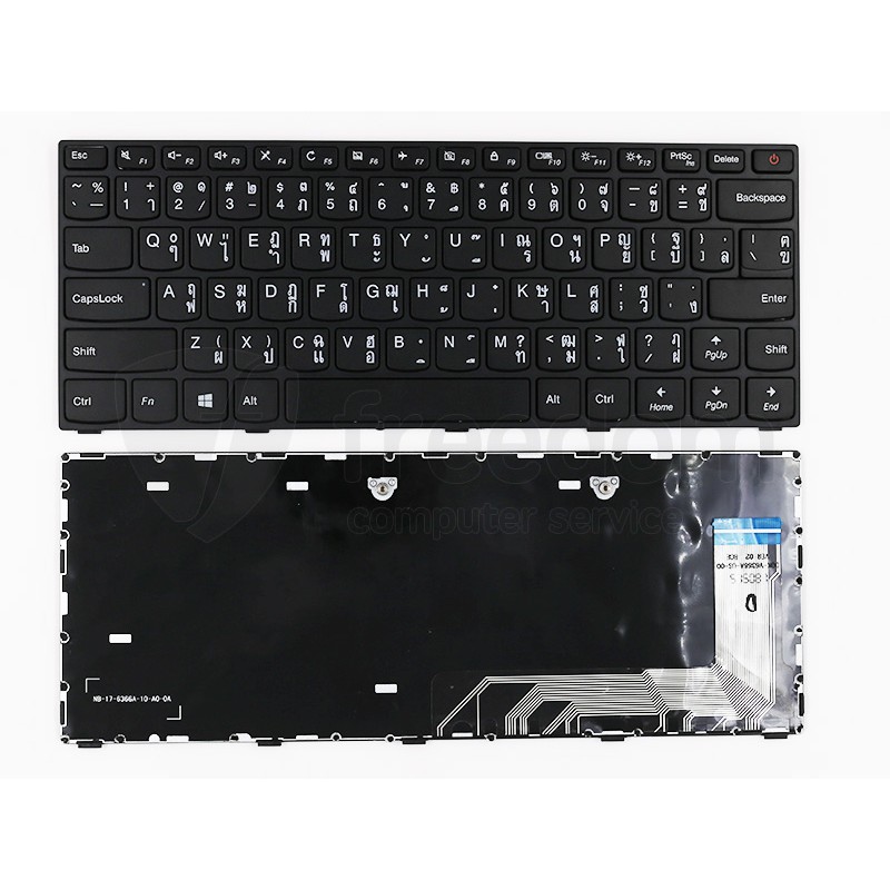 KEYBOARD IBM LENOVO คีย์บอร์ด Lenovo IdeaPad 110-14ISK ไทย อังกฤษ