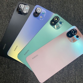 6.55&amp;quot; เคสแบตเตอรี่ด้านหลัง พร้อมเลนส์กล้อง สําหรับ Xiaomi Mi 11 Lite Xiaomi Mi11 Lite 4G 5G
