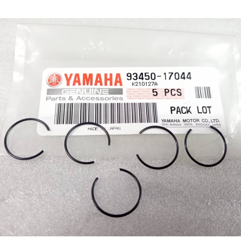 RXZ CIRCLIP PISTON MILLIE BOSS 135 CATALYZER คลิป BALAK กุญแจล็อค (2PC) ORIGINAL100%YAMAHA 93450-170