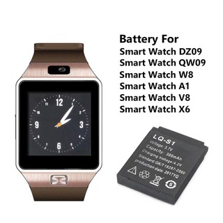 PP แบตเตอรี่ใส่นาฬิกาโทรศัพท์ แบตเตอรี่ smartwatch battery LQ-S1