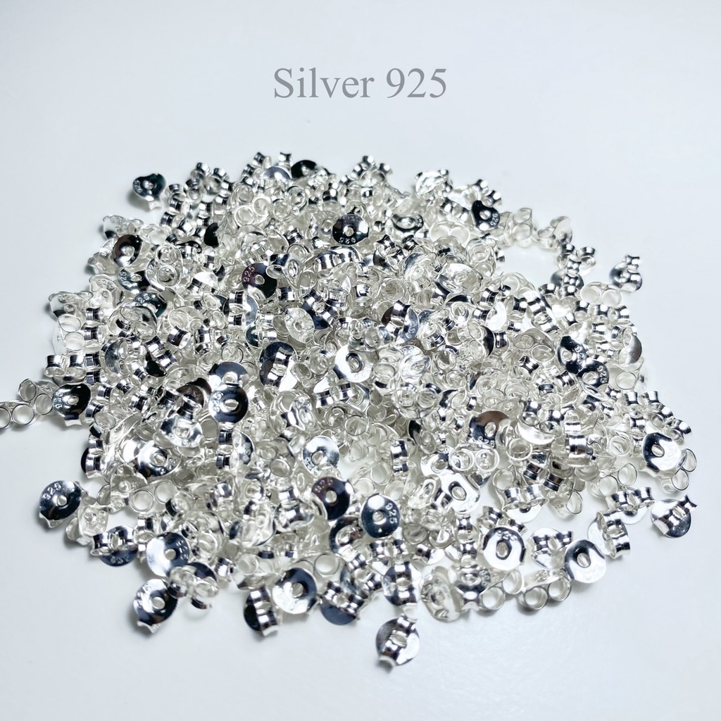 annita.silver - แป้นต่างหูเงินแท้ มีตอก925 ราคาถูกที่สุด