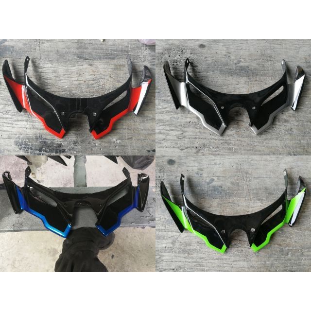 ร้านคนไทย งานคนไทย ผลิตที่ไทย วิงใต้ไฟ Ninja400(platics abs หนา3.0mm) แบบใหญ่ มีที่นี่ที่เดียว ออกแบบโดยคนไทย