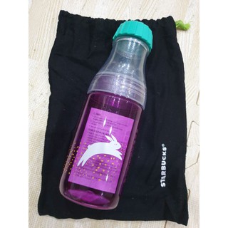 ขวดน้ำ Starbucks Rabbit Purple 17 OZ.