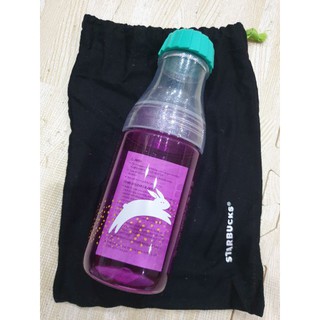 ขวดน้ำ Starbucks Rabbit Purple 17 OZ.