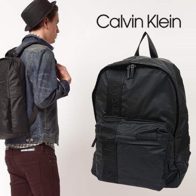 ReStock!!! CALVIN KLEIN JEANS NYLON BACKPACK (Size L) กระเป๋าเป้ใบใหญ่ Limited Edition จาก Calvin Klein Jeans