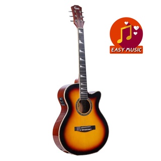 กีตาร์โปร่งไฟฟ้า Gusta OGCE II 40" Acoustic-Electric Guitar