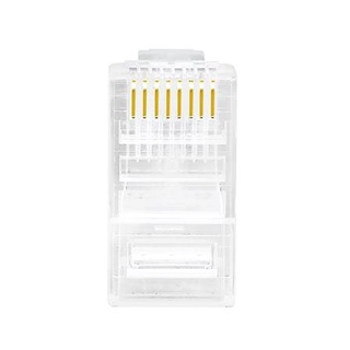 อุปกรณ์เดินสายไฟ หัว LAN ตัวผู้ LINK CAT 5E RJ45 เหมาะสำหรับงานอเนกประสงค์