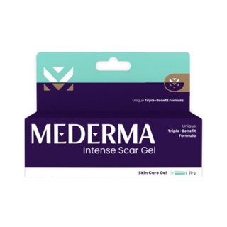 Mederma Intense Scar Gel มีเดอม่า อินเทนส์ สการ์ เจล เจลทาแผลเป็น ลดเลือน รอยสิว รอยดำ รอยเเผลเป็น ขนาด 20 กรัม (06874)