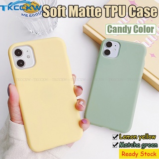 เคสโทรศัพท์ Tpu แบบบางพิเศษบางพิเศษสีเหลืองมะนาวและสีเขียวสําหรับ Oppo A94 A95 A74 A54 A93 A55 A15 A15S A72 A52 A92 A92S A91 A73 A33 A53 2020