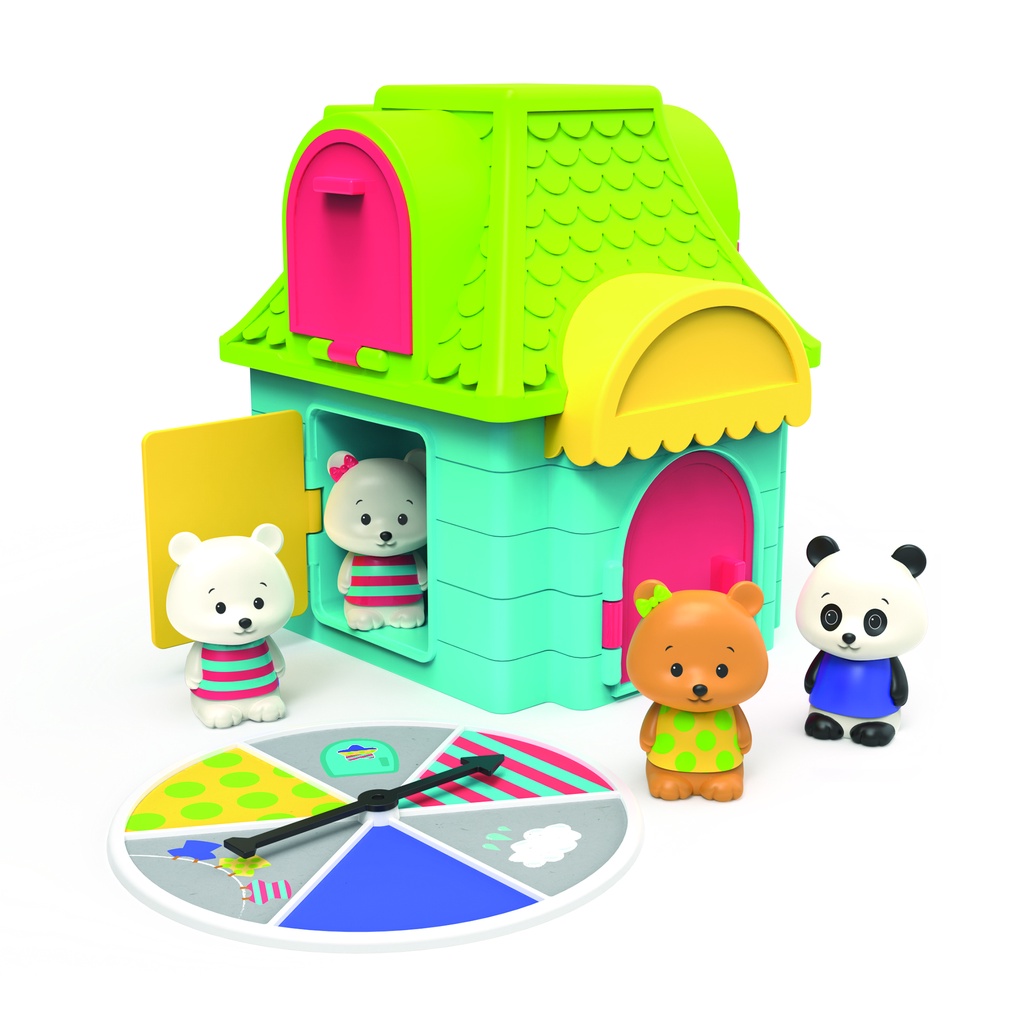 L4K : Educational Insights : My First Game Bears in Pairs : บ้าน ตุ๊กตา หมี ซ่อนหา จับคู่ 2-4 ปี : พร้อมส่ง!!!