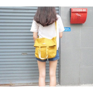 Foldover Canvas bag