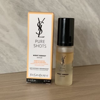 YSL pure shot night reboot serum 7 ml