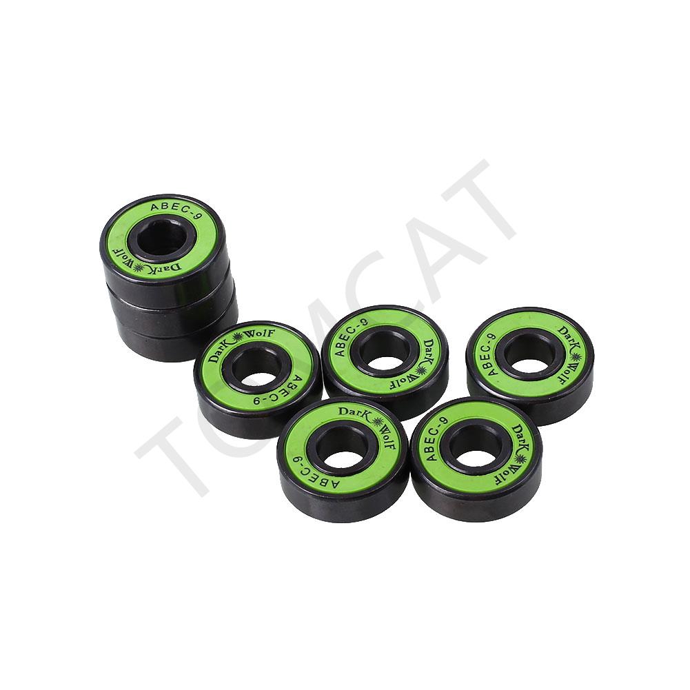 8pcs Skateboard Longboard Roller Skate Accessories Bearings Washer Kit