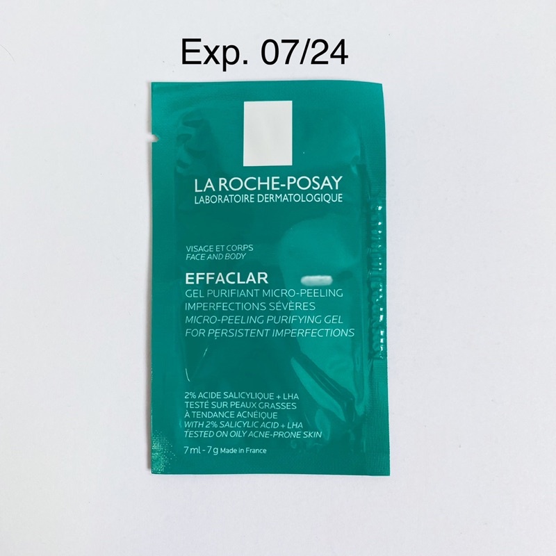พร้อมส่ง แท้💯 ฉลากไทย Tester La Roche-Posay EFFACLAR SERUM 7 ml. ลา โรช-โพเซย์ เซรั่มสลายสิวอุดตัน
