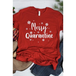 เสื้อยืดMerry Quarantine| Christmas Tshirt